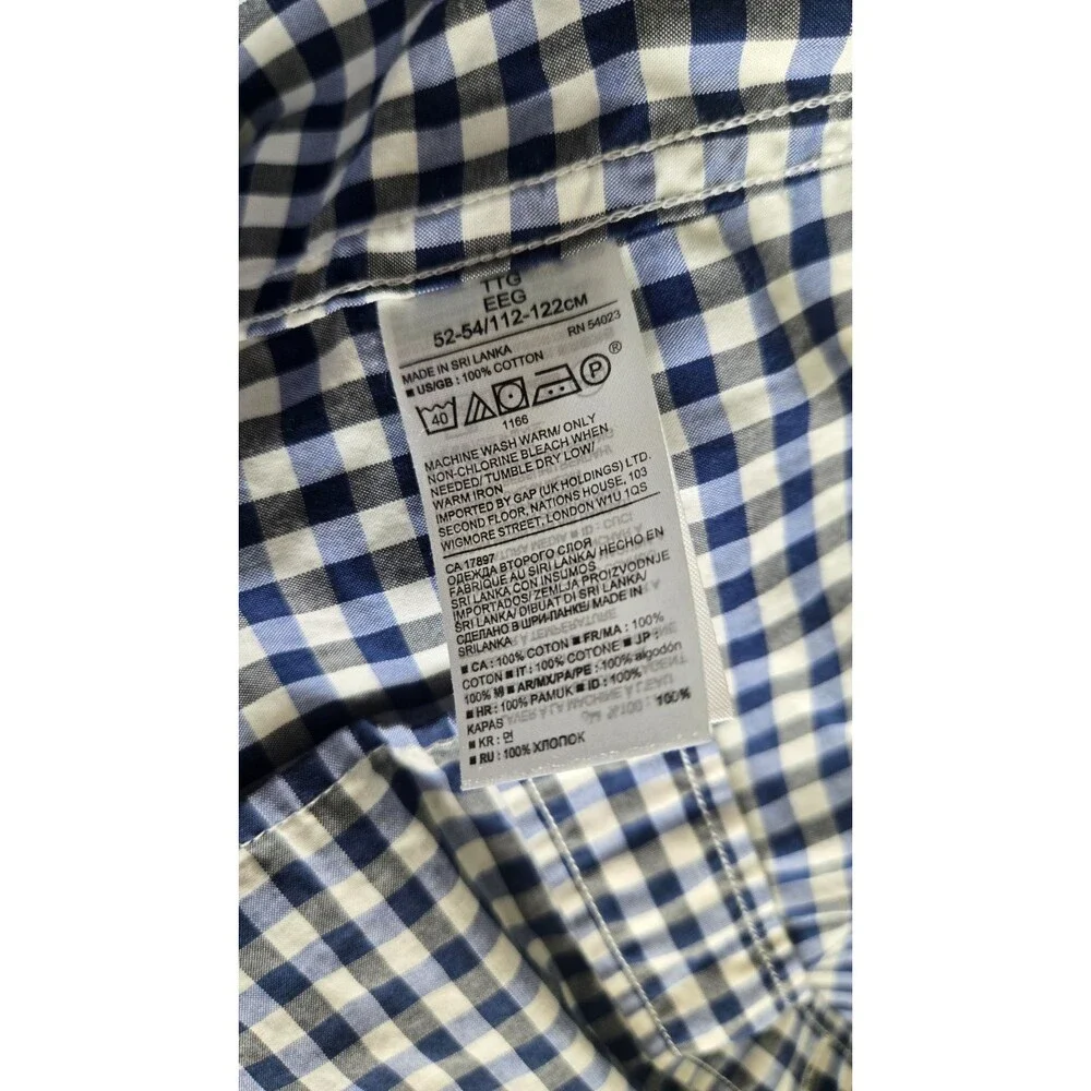 Banana Republic Grant Fit Custom 078 Wash Shirt – Men's XXL